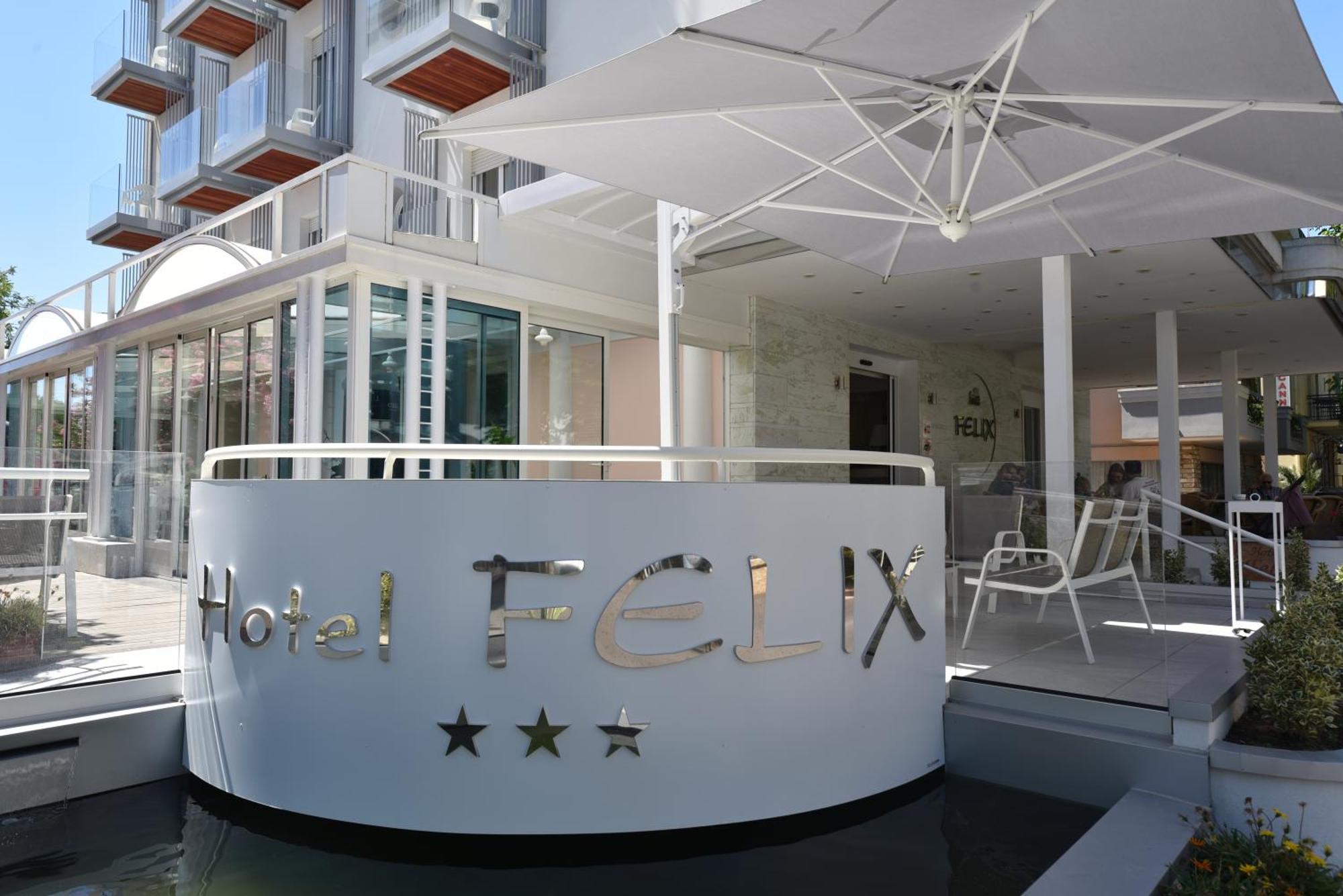 Hotel Felix Ρίμινι Εξωτερικό φωτογραφία