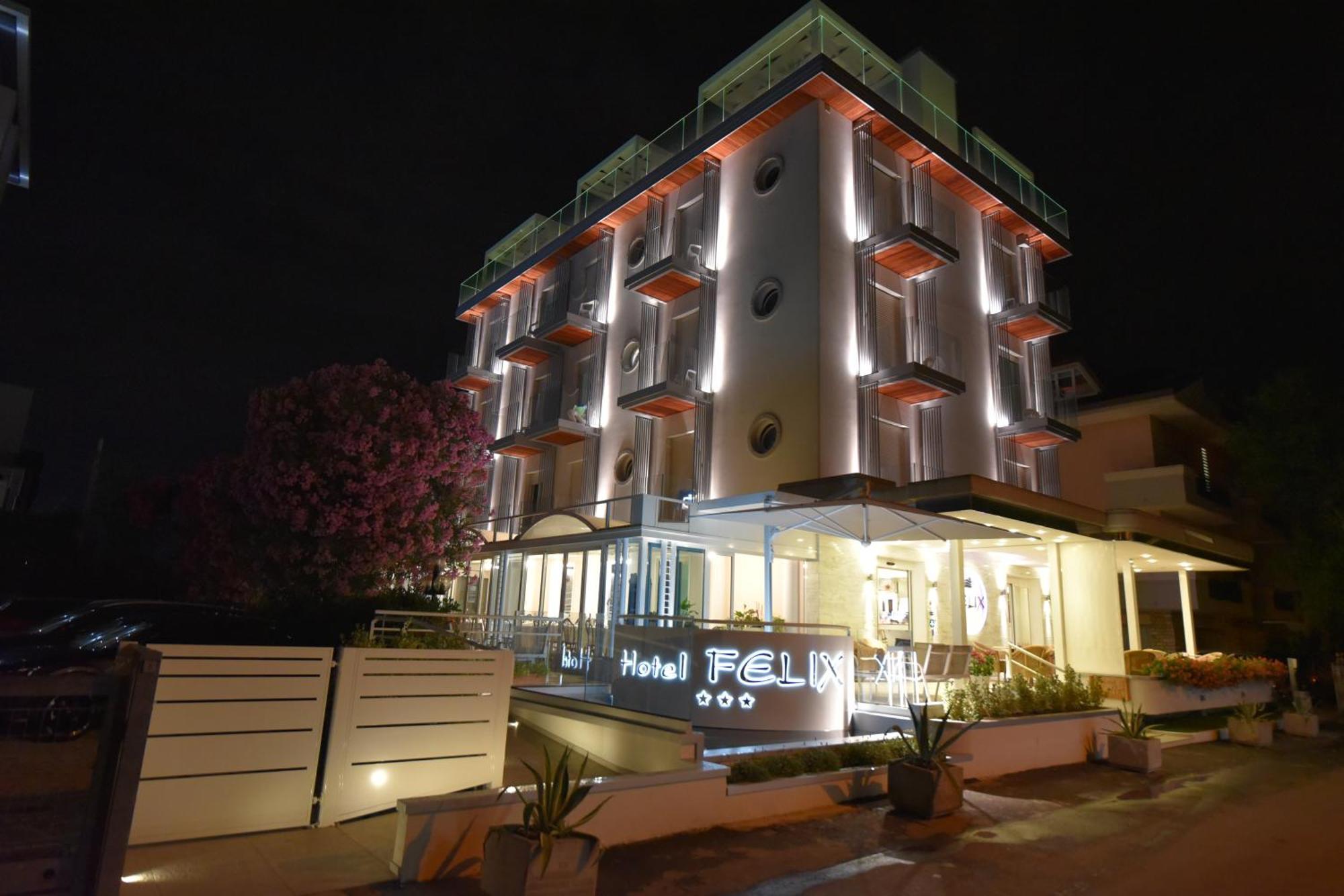 Hotel Felix Ρίμινι Εξωτερικό φωτογραφία
