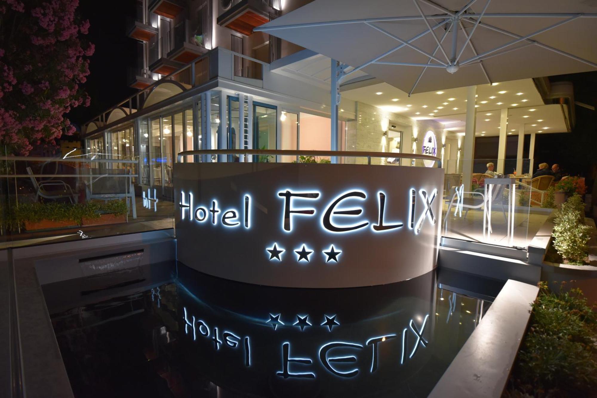 Hotel Felix Ρίμινι Εξωτερικό φωτογραφία