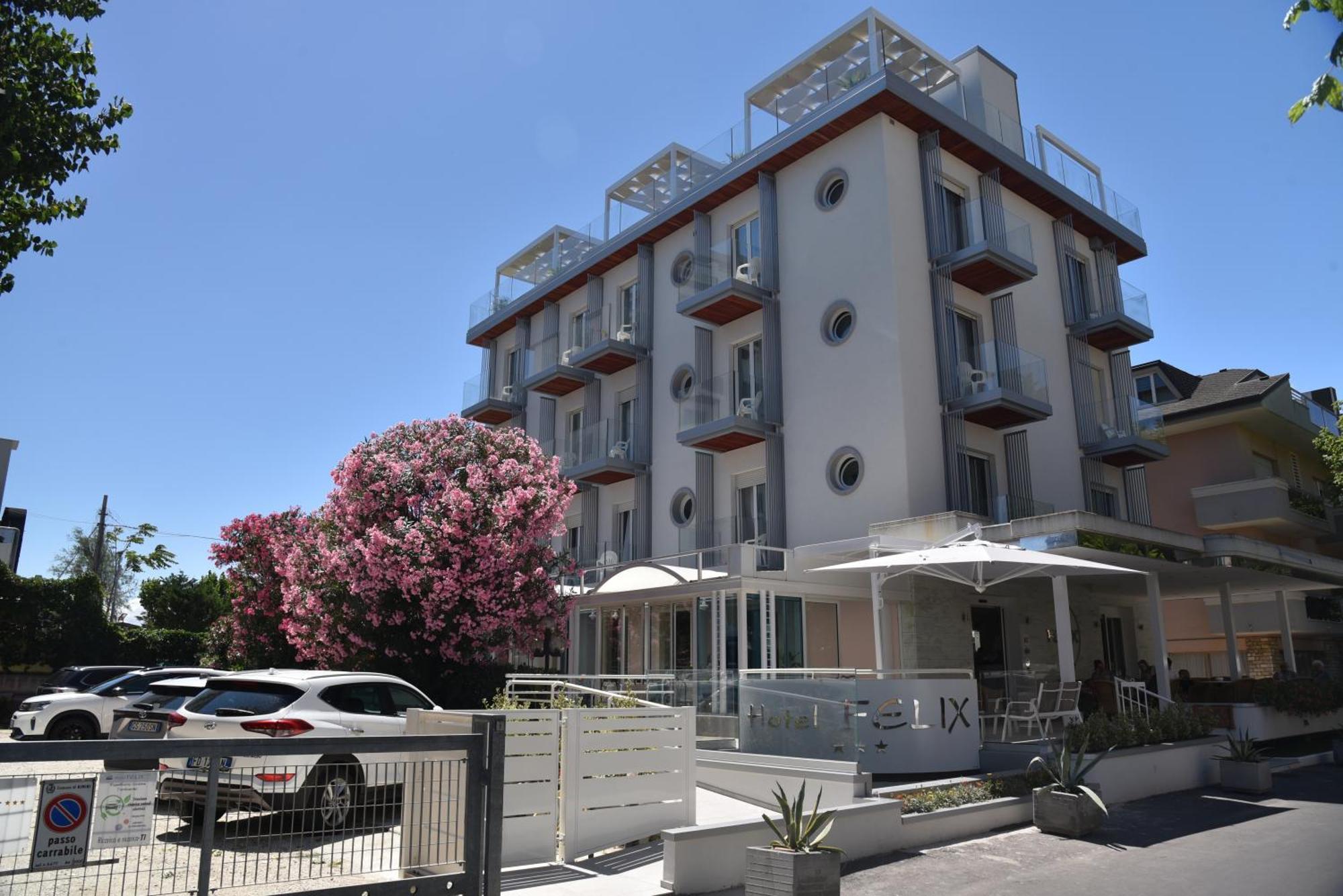 Hotel Felix Ρίμινι Εξωτερικό φωτογραφία